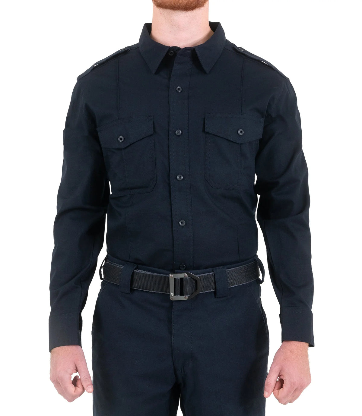 First Tactical Men&#39;s V2 PRO DUTY™ Uniform Shirt Midnight Navy
