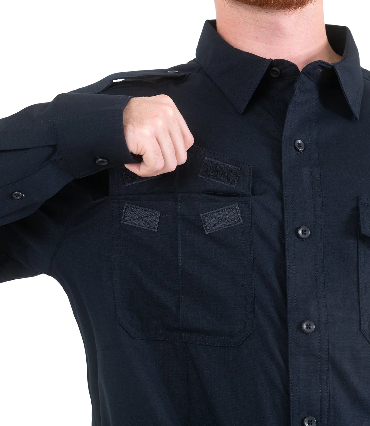 First Tactical Men&#39;s V2 PRO DUTY™ Uniform Shirt Midnight Navy