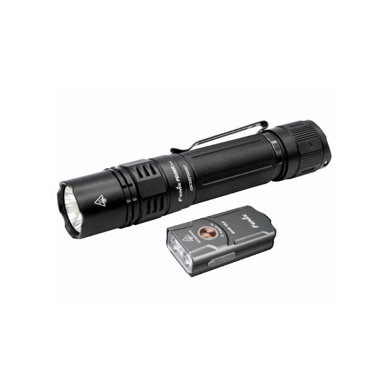 Fenix PD36R Pro + E03R V2.0 Keychain Flashlight Combo