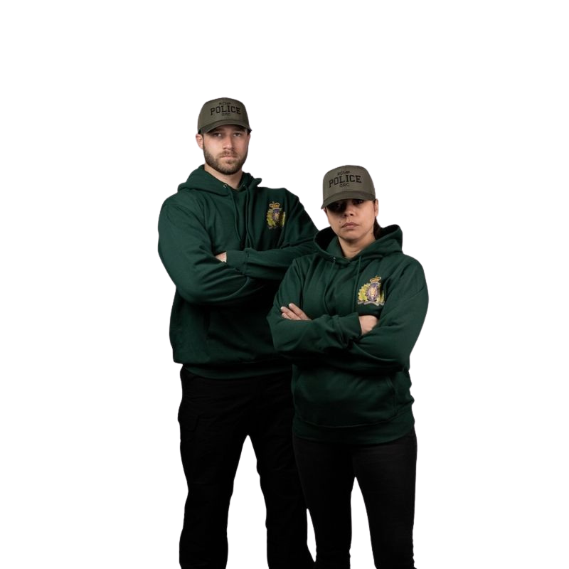 RCMP Fleece Hoodie | Green