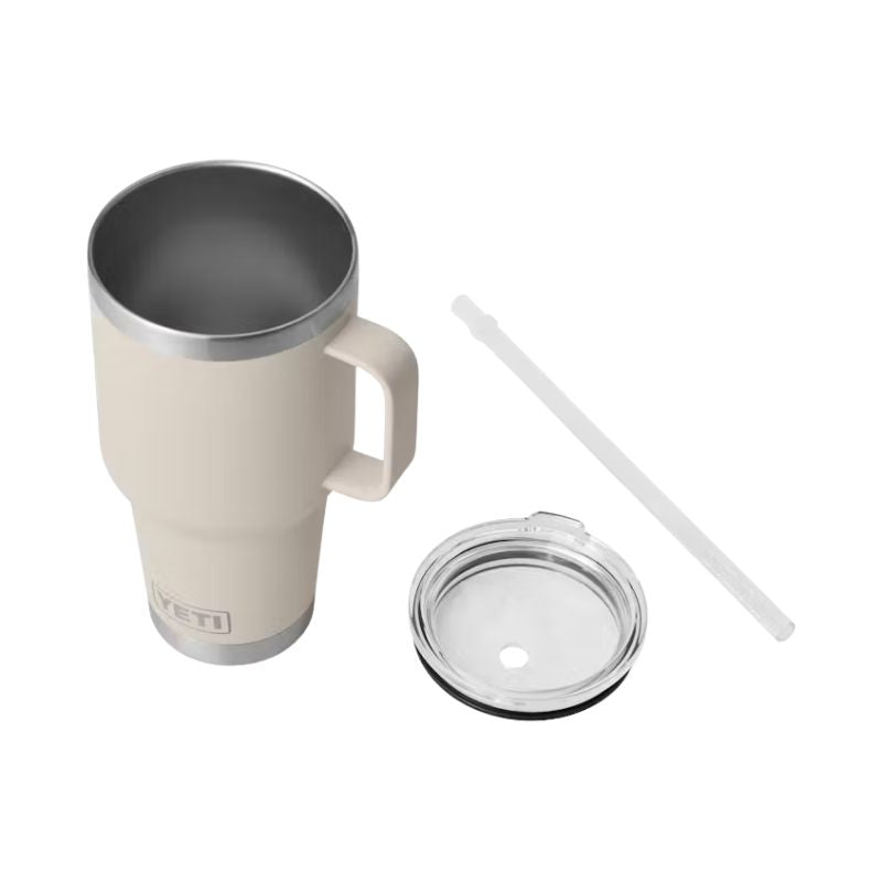 YETI RAMBLER 35 OZ MUG WITH STRAW CUP | Cape Taupe