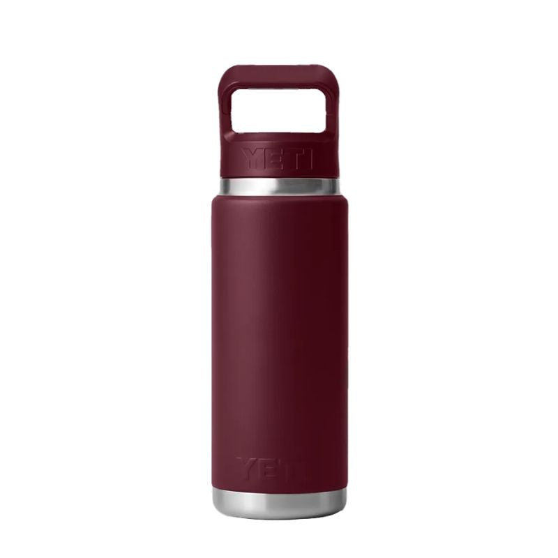 YETI RAMBLER 26 OZ STRAW BOTTLE | Wild Vine Red