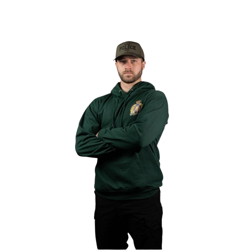 RCMP Fleece Hoodie | Green