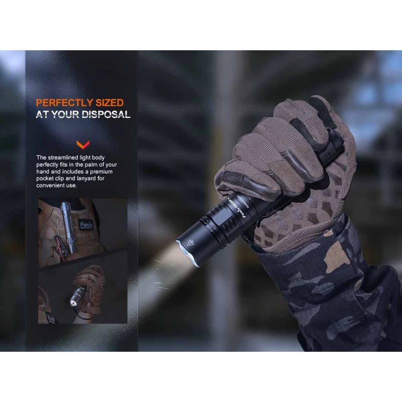 Fenix PD36R Pro + E03R V2.0 Keychain Flashlight Combo
