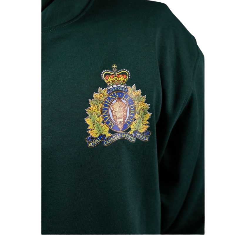 RCMP Fleece Hoodie | Green
