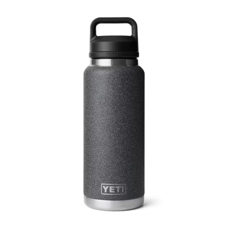 Yeti 36oz 黒 YETI RAMBLER 36 OZ BOTTLE WITH CHUG CAP | Black Stone