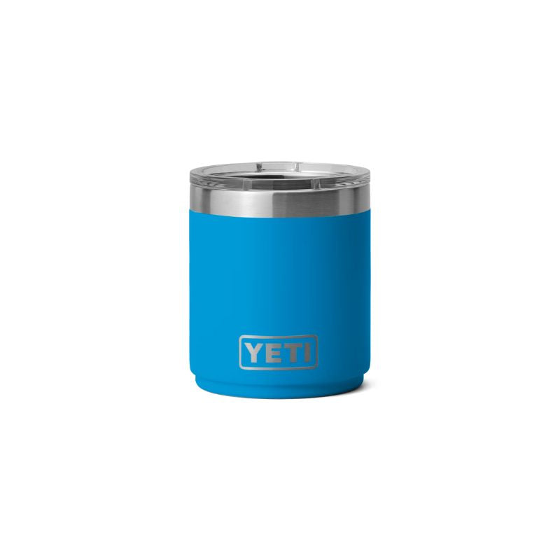 YETI RAMBLER 10 OZ STACKABLE LOWBALL BIG WAVE BLUE