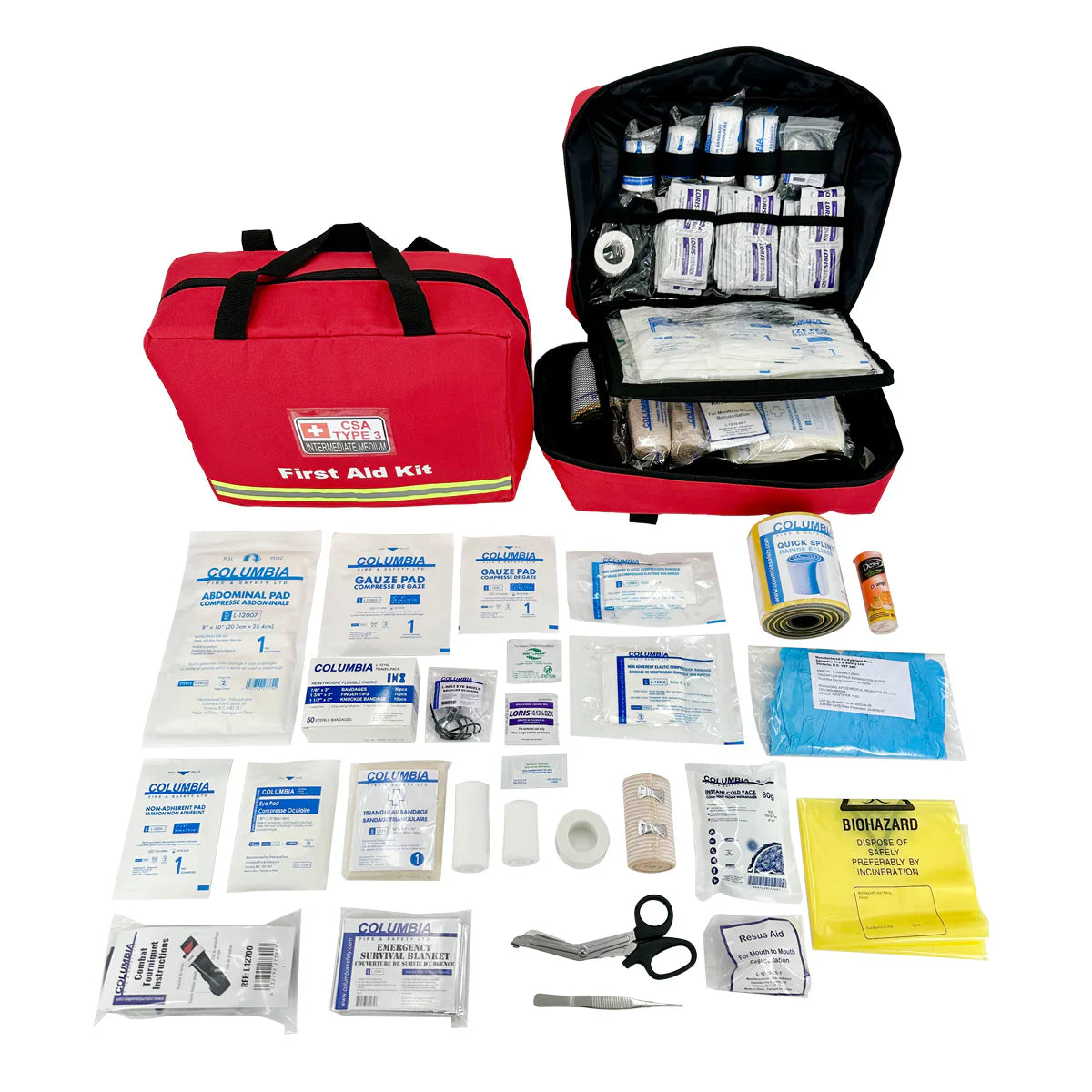 Columbia Fire & Safety First Aid Kit (Type 3) – 26–50 Employees (MD Intermediate)