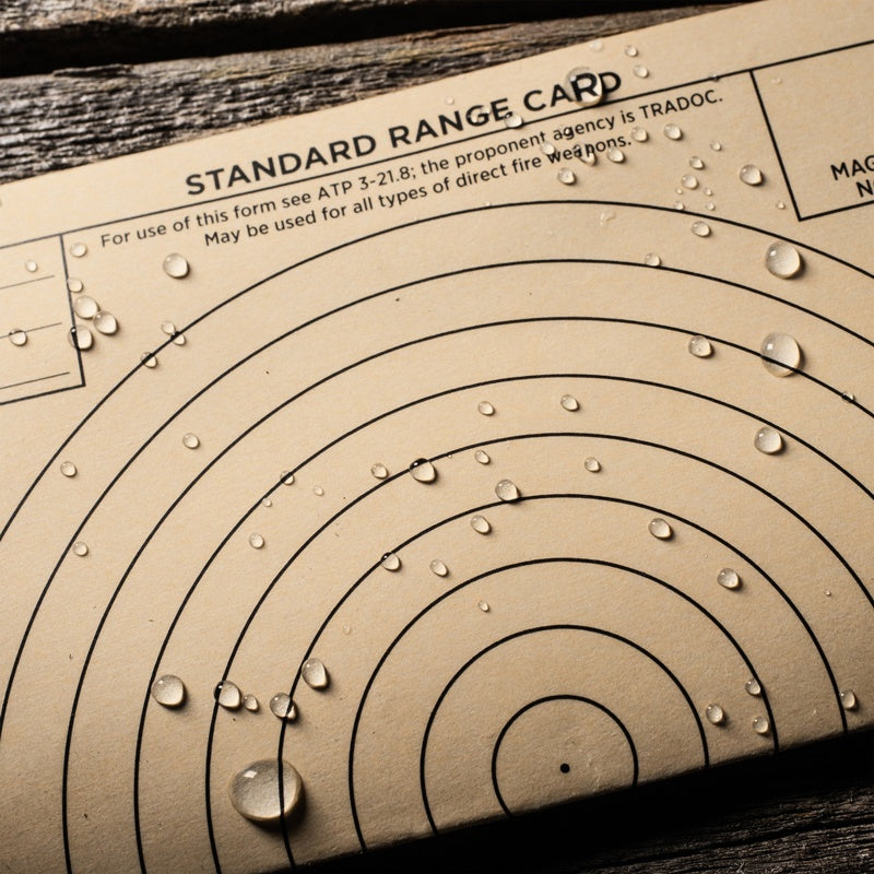 Rite In The Rain Range Form Card 50 Pack