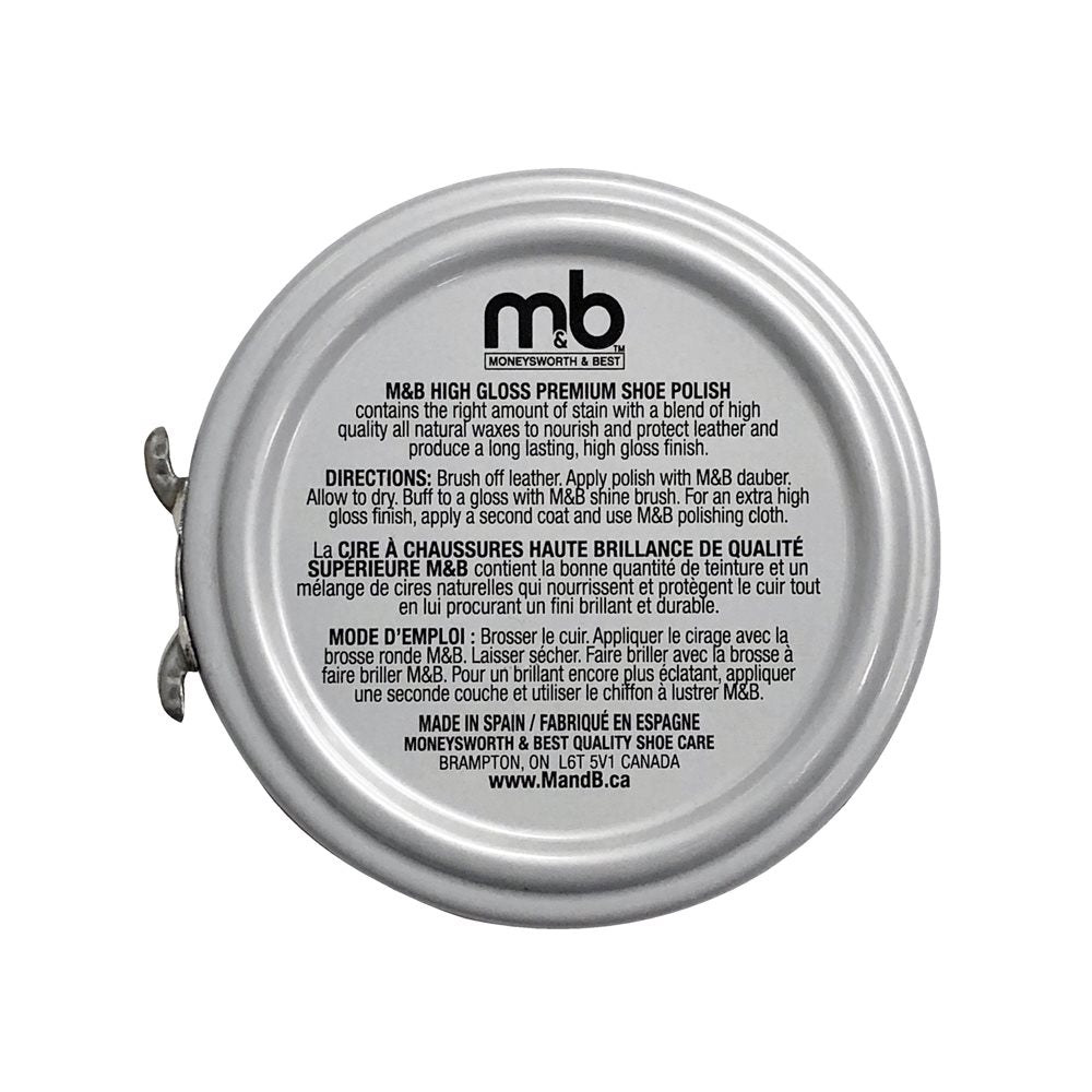 M&B PREMIUM HIGH GLOSS SHOE POLISH