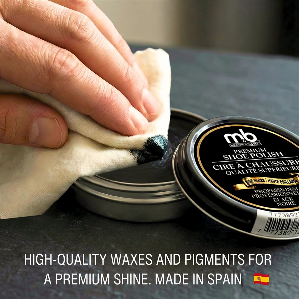 M&B PREMIUM HIGH GLOSS SHOE POLISH