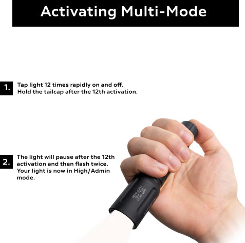 Modlite OKW™ V2 Light Head Multi-Mode | Black