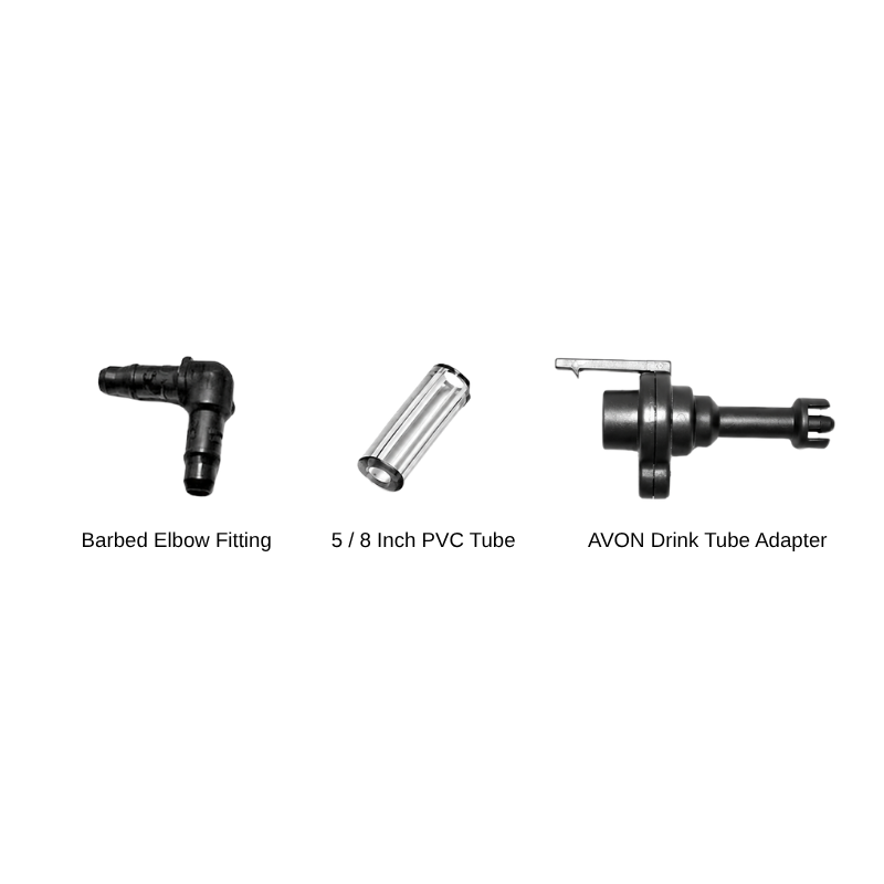 Avon Fit Test Adapter Kit for AVON Gas Masks and U.S. Military M50, M51, M53 Gas Masks
