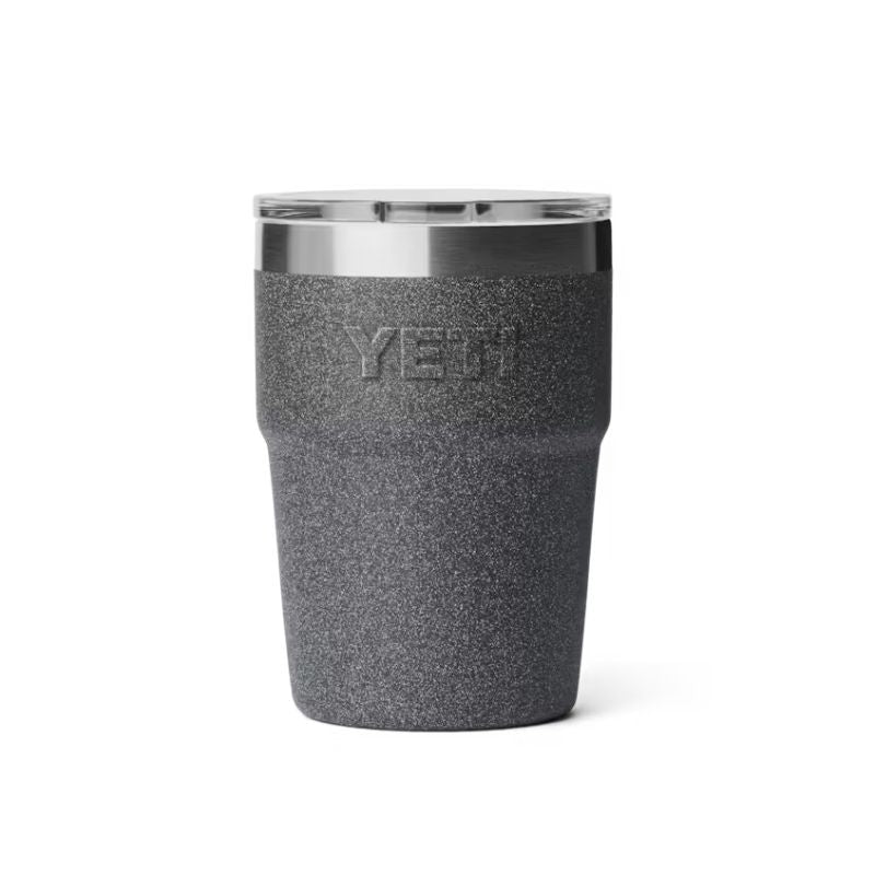 YETI RAMBLER 16 OZ STACKABLE CUP | Black Stone