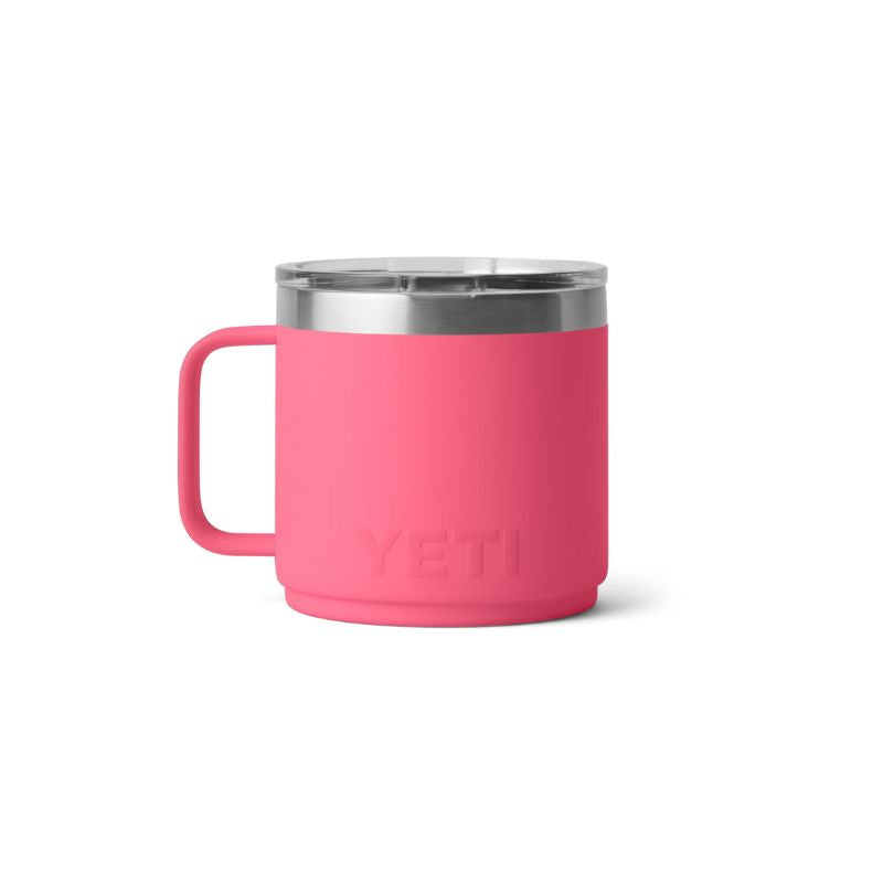 YETI RAMBLER 14 OZ STACKABLE MUG TROPICAL PINK
