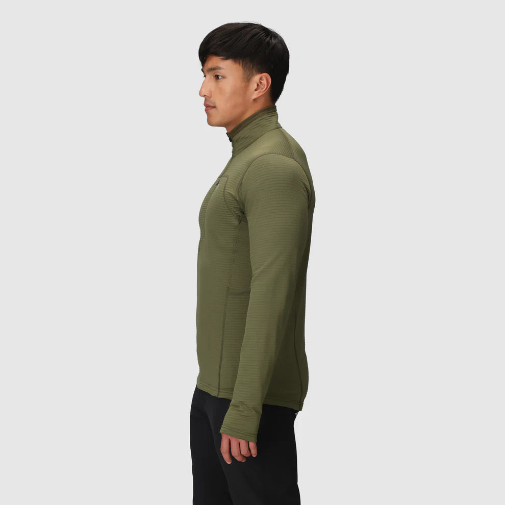 Outdoor Research Men&#39;s Vigor Grid Fleece 1/2 Zip