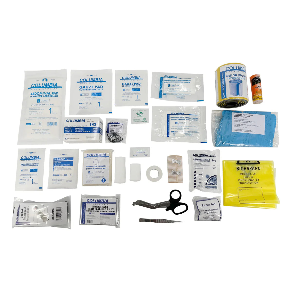 Columbia Fire & Safety First Aid Kit (Type 3) – 26–50 Employees (MD Intermediate)