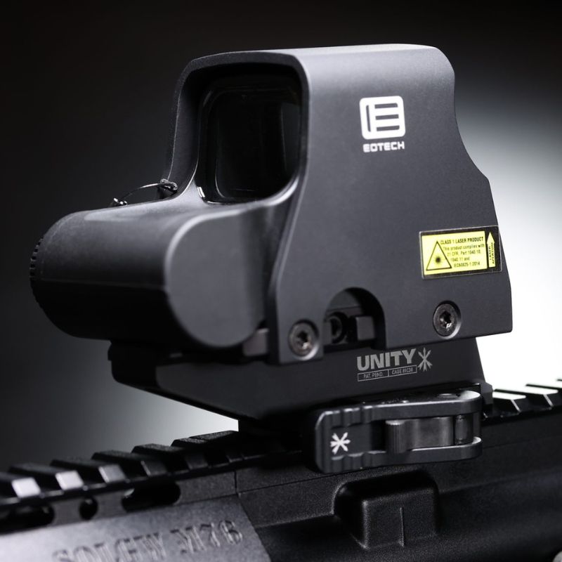 実物 Unity tactical FAST OPTIC RISER FAST™ EoTech Optic Riser von UNITY Tactical – Black Trident