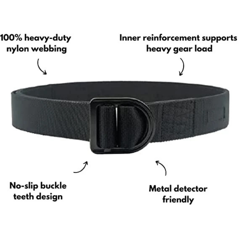 Hero's Pride Reinforced Tactical Duty Belt 1.75"