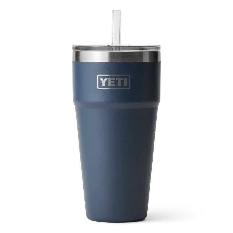 YETI RAMBLER 26 OZ STACKABLE CUP WITH STRAW LID