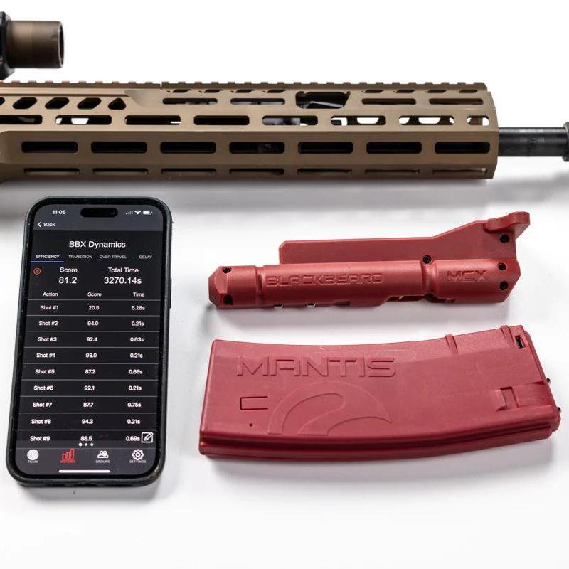 MANTIS BLACKBEARDX: DRY FIRE LASER TRAINING SYSTEM WITH SMART ANALYTICS + FEEDBACK