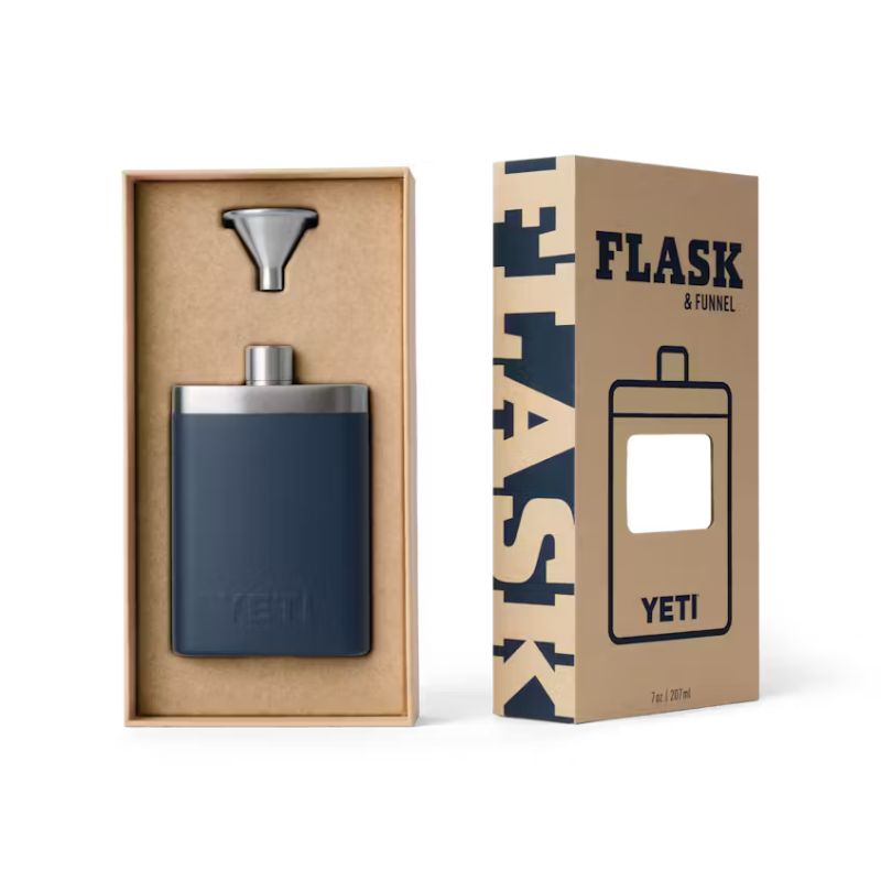 Yeti Rambler Flask | Black Stone