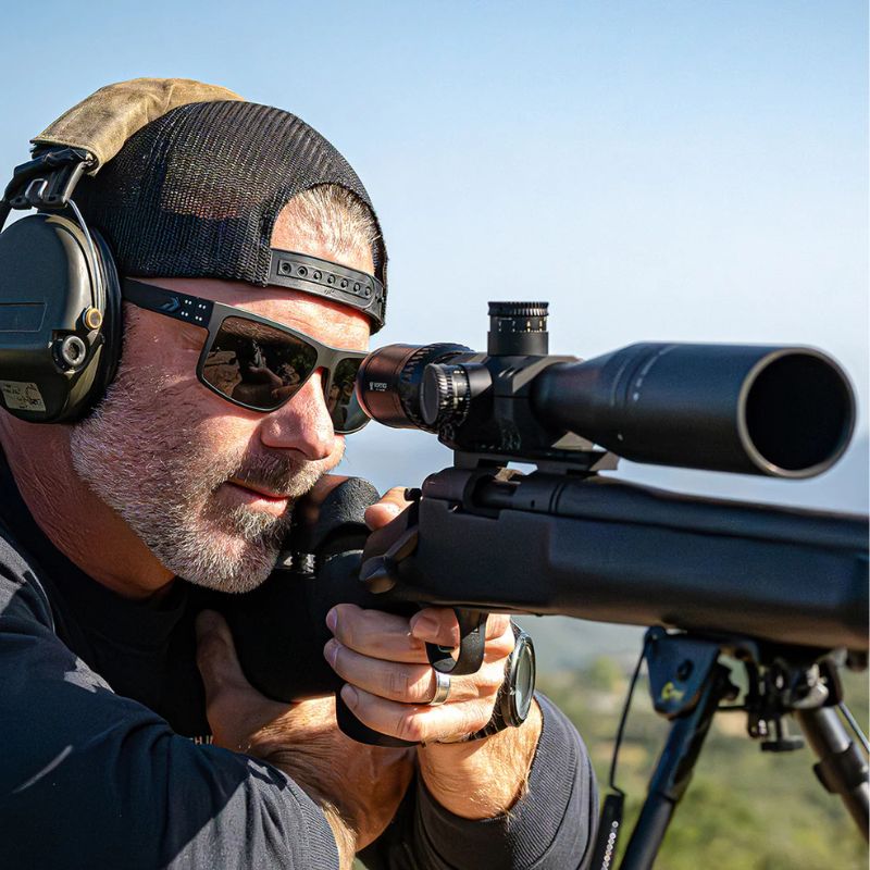 Gatorz RIG Black Cerakote | Non-Polarized Smoke Lens