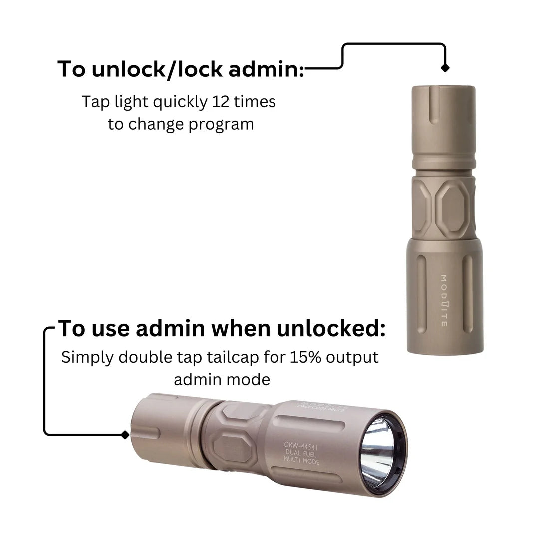 Modlite PLH™ V3 Light Head Multi-Mode | Black