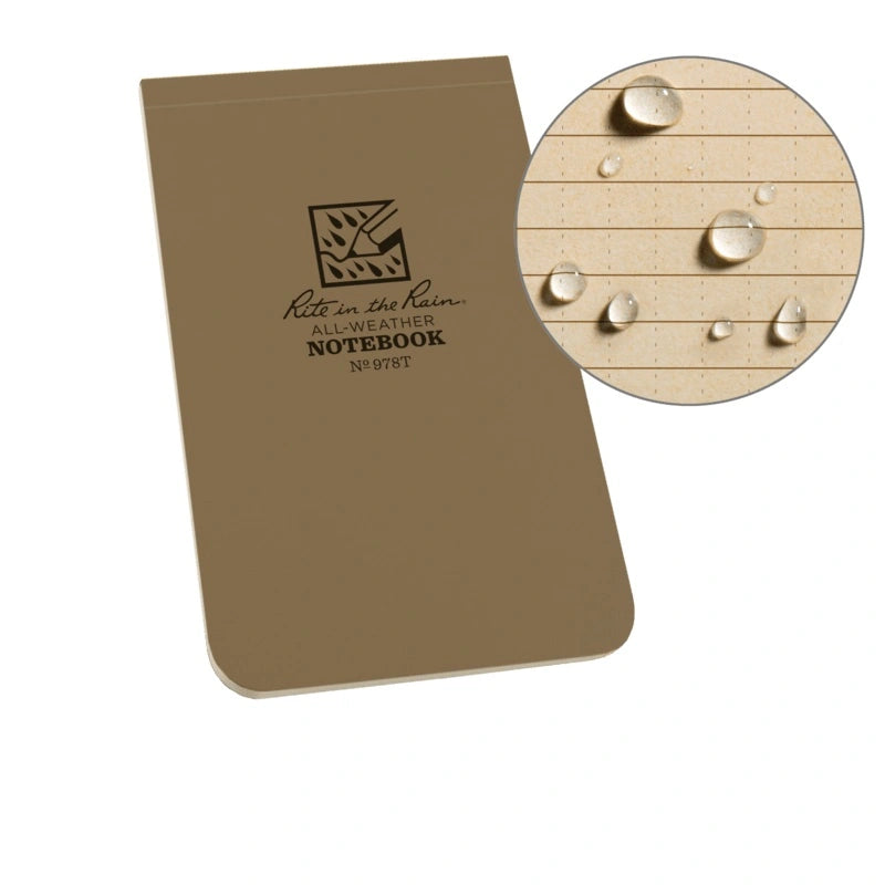 Rite In the Rain  Soft Cover Top Bound Notebook