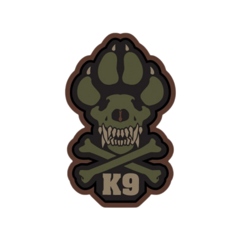 Mil-Spec Monkey K9 3" PVC Morale Patch
