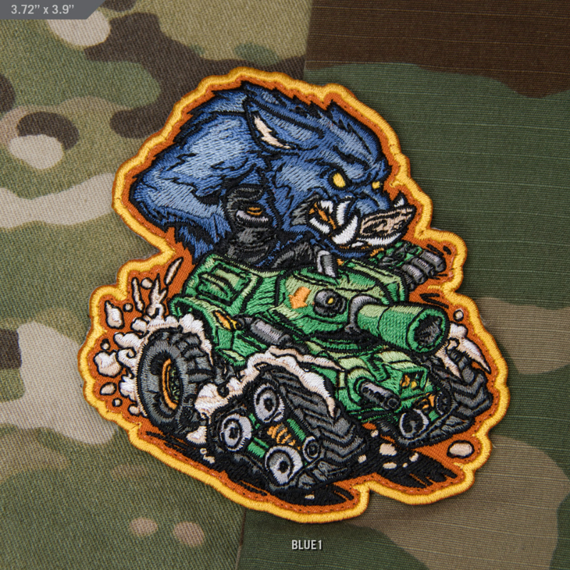 Mil-Spec Monkey War Machine Boar1 Morale Patch