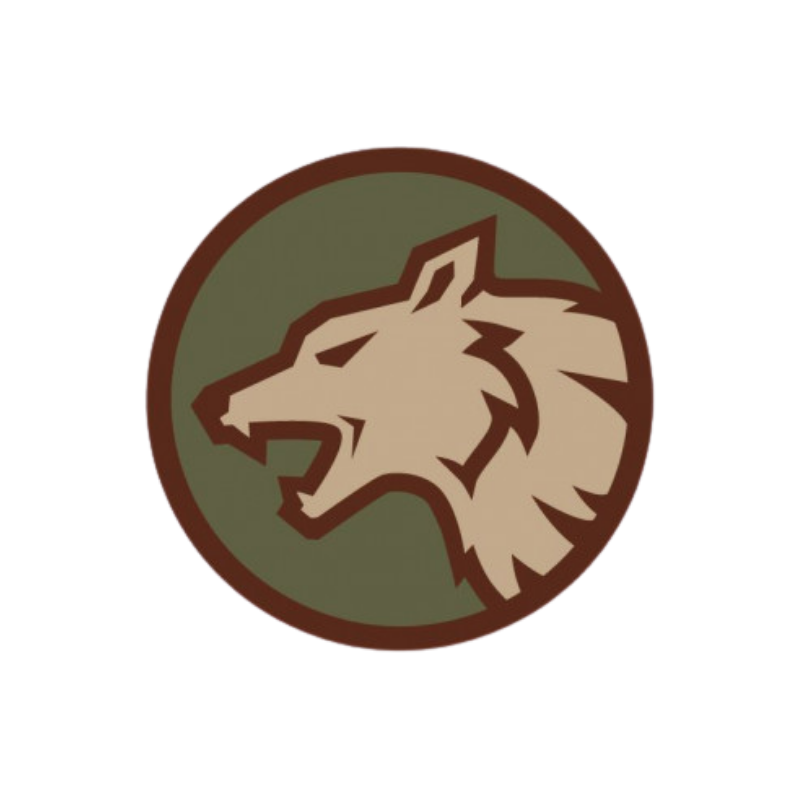 Mil-Spec Monkey Wolf Head Patch