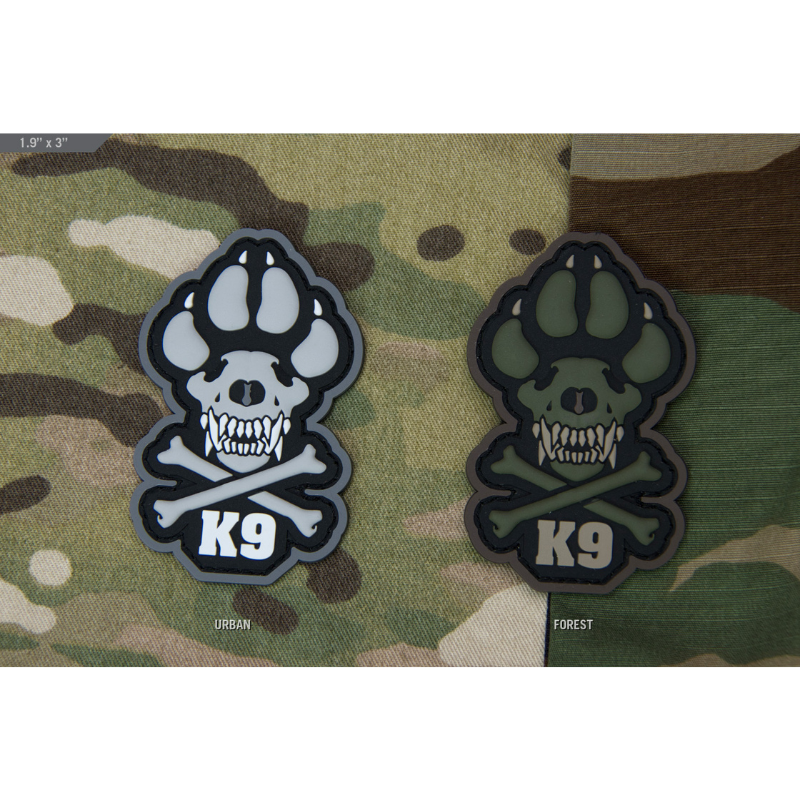 Mil-Spec Monkey K9 3" PVC Morale Patch