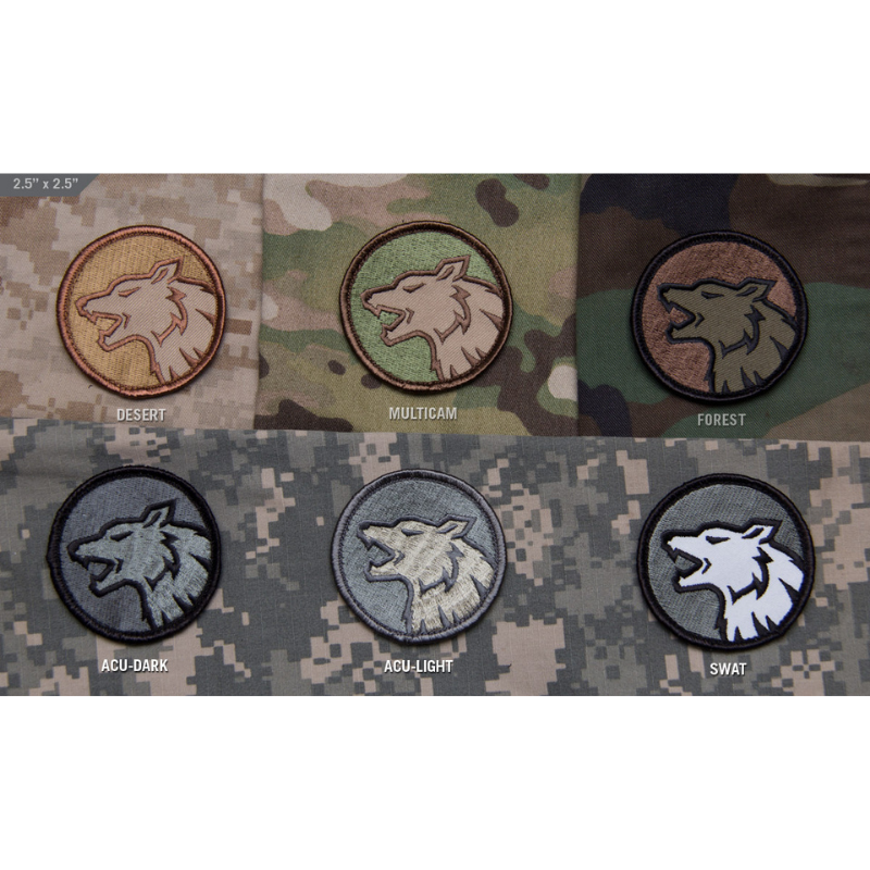 Mil-Spec Monkey Wolf Head Patch
