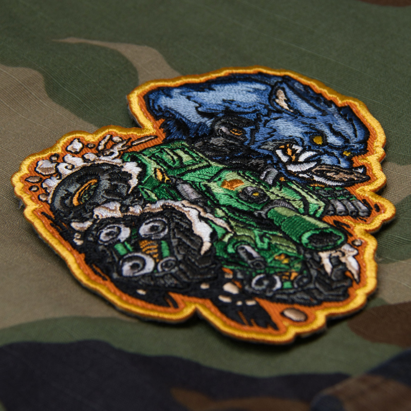 Mil-Spec Monkey War Machine Boar1 Morale Patch