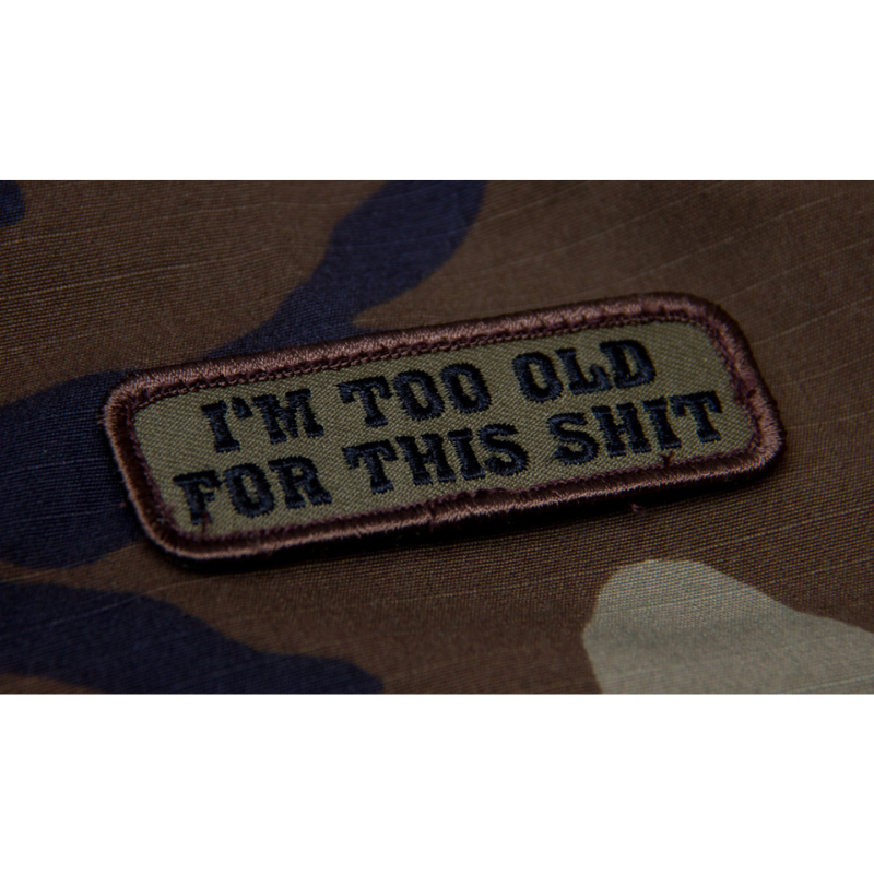 Mil-Spec Monkey Too Old EMB Morale Patch