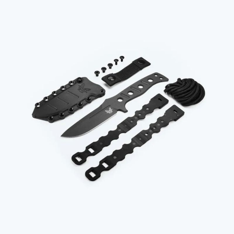 Benchmade Fixed Adamas® | Black Paracord | Drop-Point