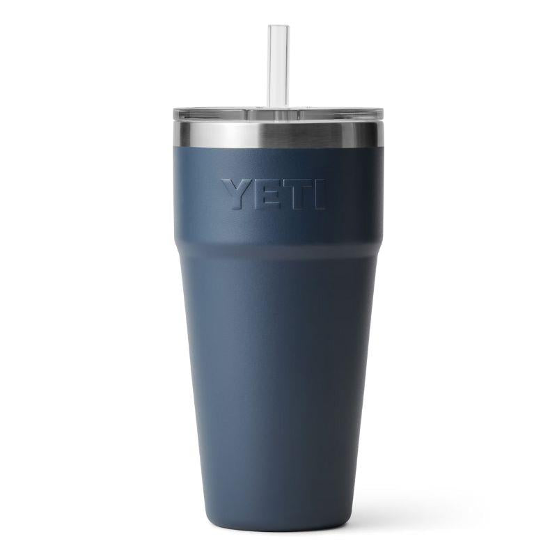 YETI RAMBLER 26 OZ STACKABLE CUP WITH STRAW LID