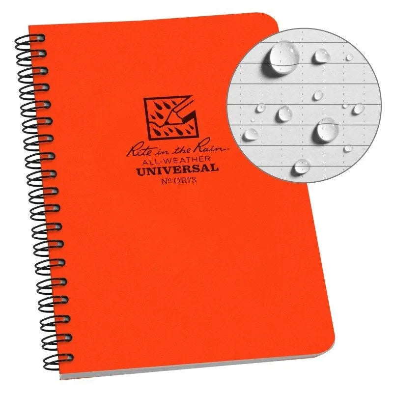 Rite In the Rain Side Spiral Notebook Universal Pattern