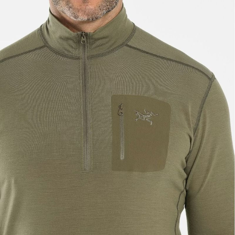 Arc'teryx Pro Men's Cold WX Zip Neck AR - Wool GEN 2 | FACTORY 2ND