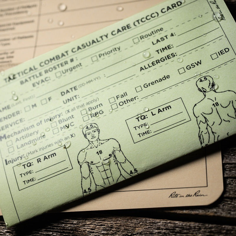 Rite In The Rain TCCC/MIST CARD 50 Pack