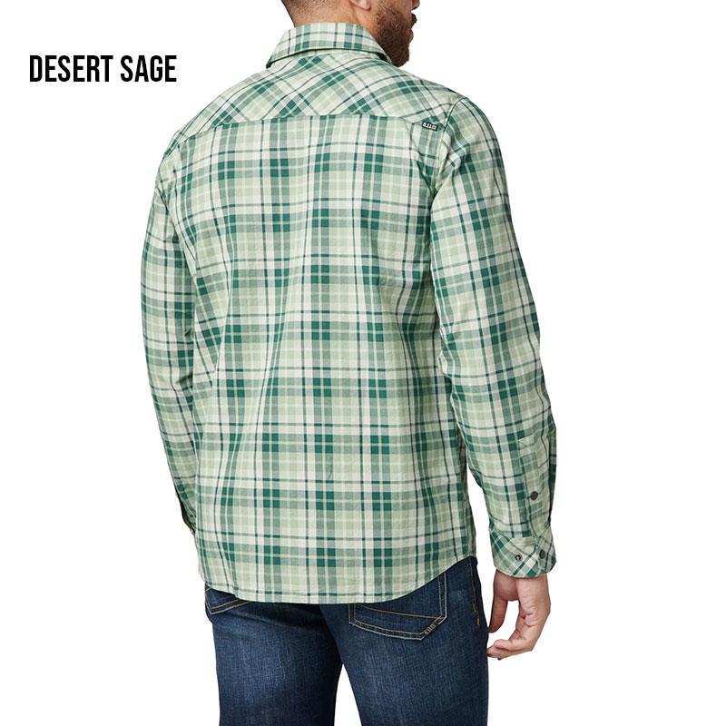 5.11 Tactical Gunner Plaid Long Sleeve Shirt
