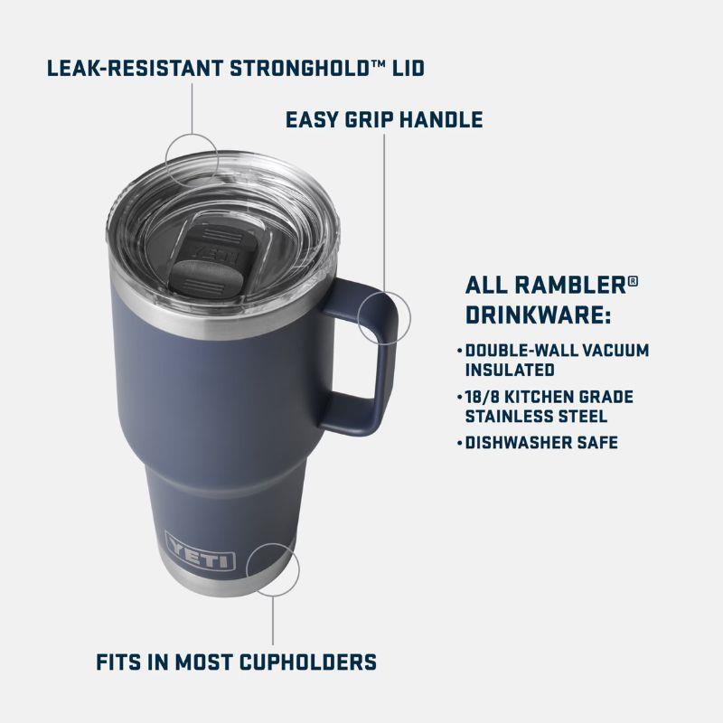 YETI RAMBLER 20 OZ TRAVEL MUG