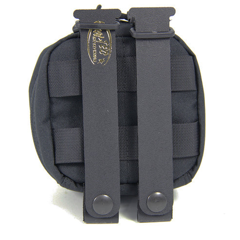 Hi-Tec Interventions MOLLE LOC-STICK Medical Pouch with Black Cross 4" x 4"