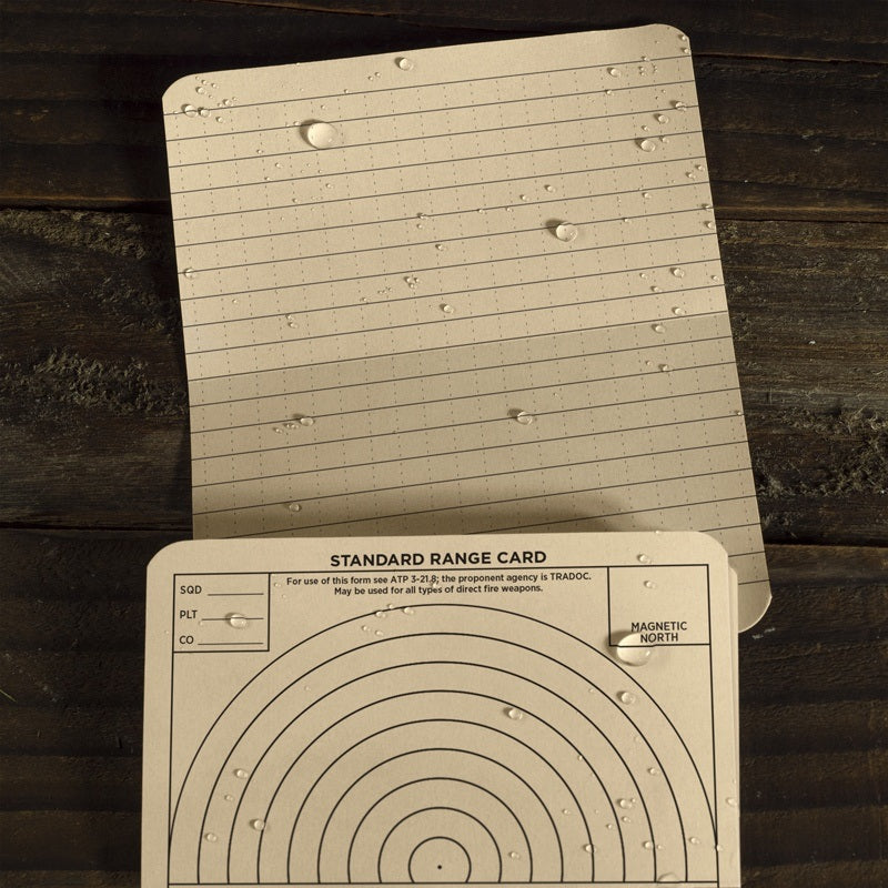 Rite In The Rain Range Form Card 50 Pack