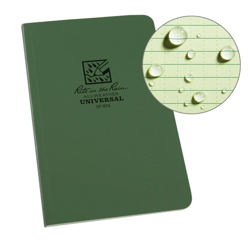Rite In The Rain Universal  Soft Cover Book 4.625" x 7.25"