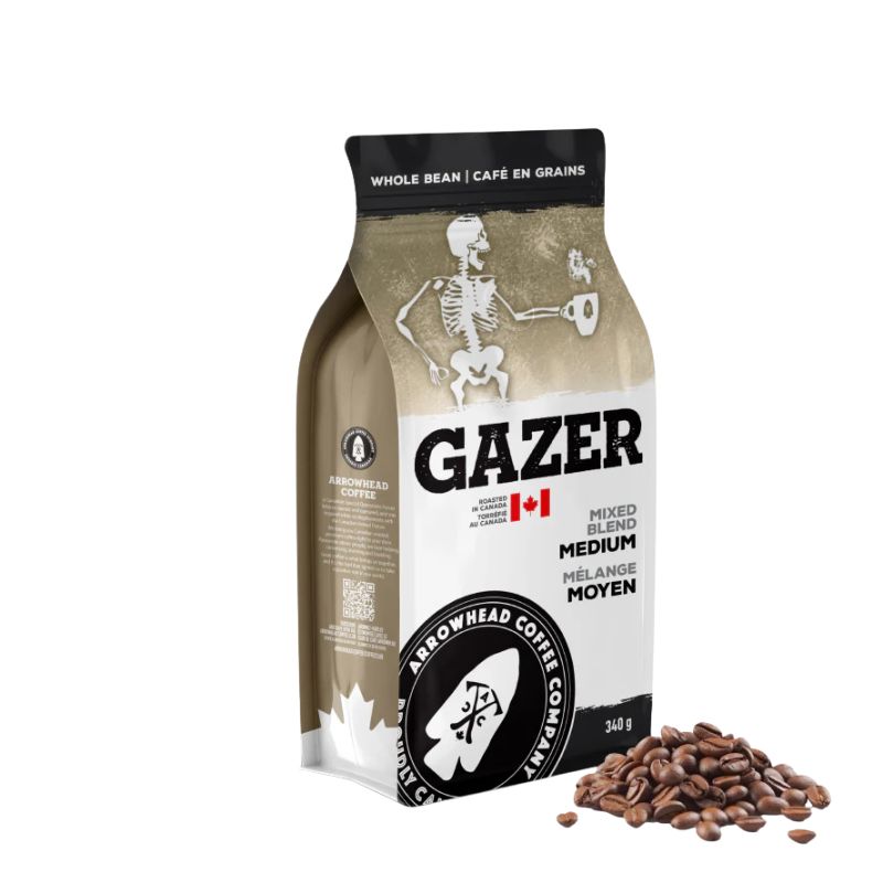 Arrowhead Coffee Gazer Mix Blend Medium Roast Coffee - Whole Bean