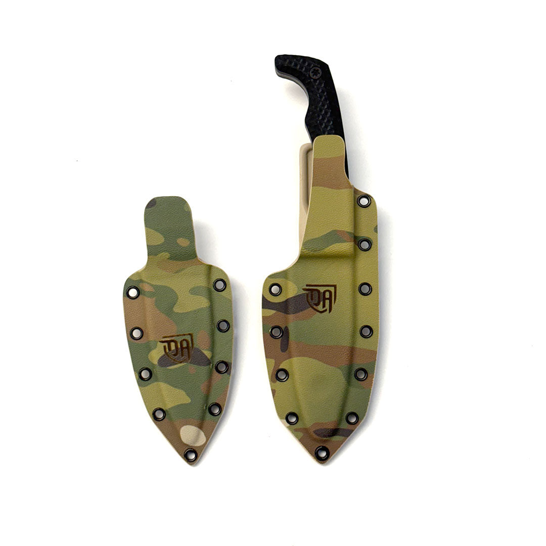 The "DA Blade" | Black Handle & Sheath Kit