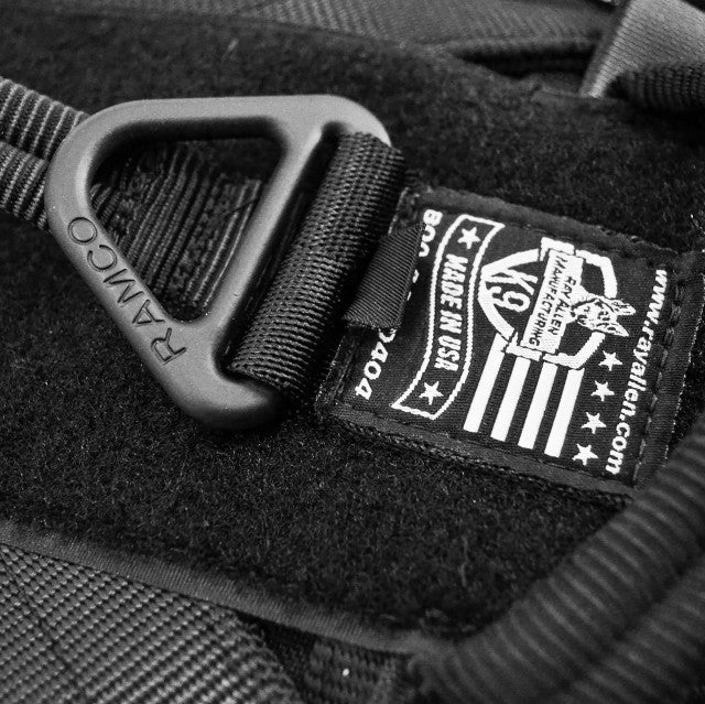 Ray Allen Manufacturing Nomad Patrol Combo Harness™ with Metal Cobra Buckles | Black Medium