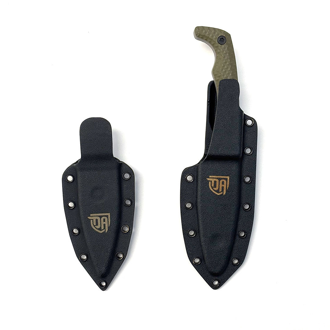 The "DA Blade" | Green Handle & Sheath Kit